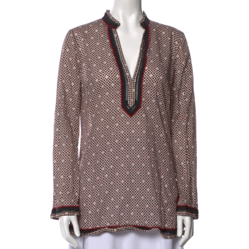 Tory Burch Cotton Tunic Size 8